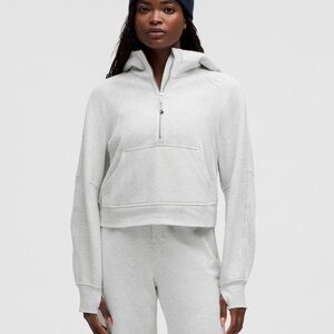 Lululemon Heathered Grey Scuba Jacket